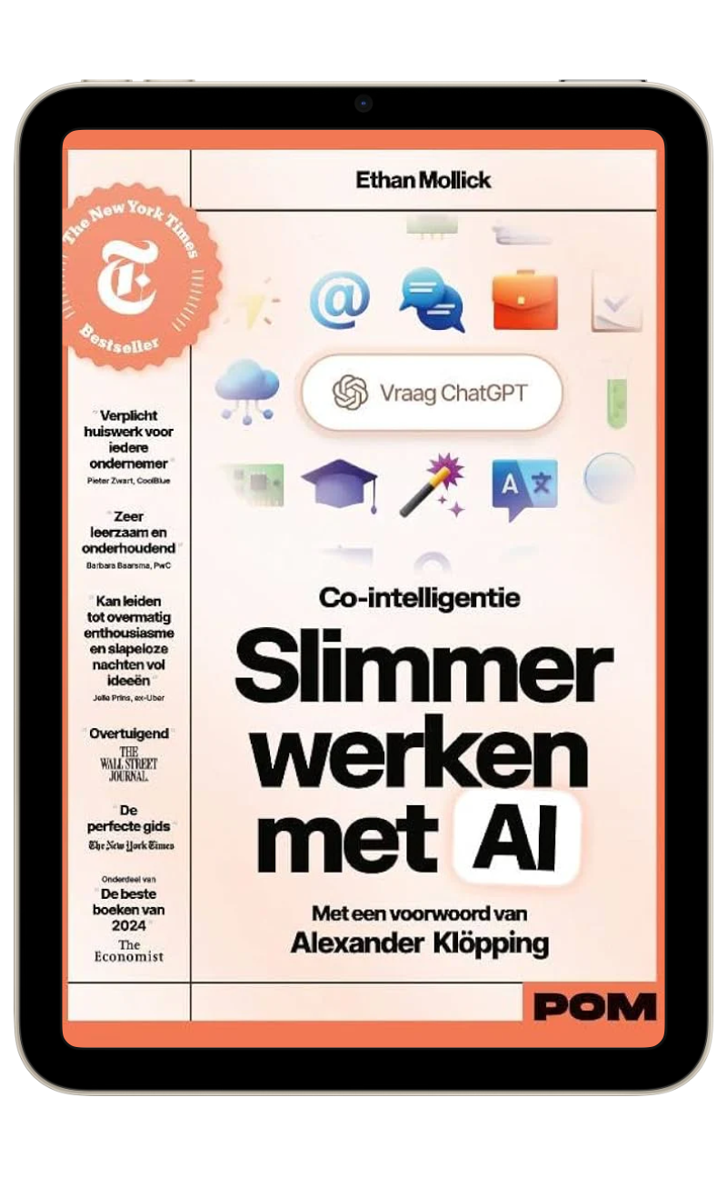 Ebook - Co-intelligentie – Slimmer werken met AI